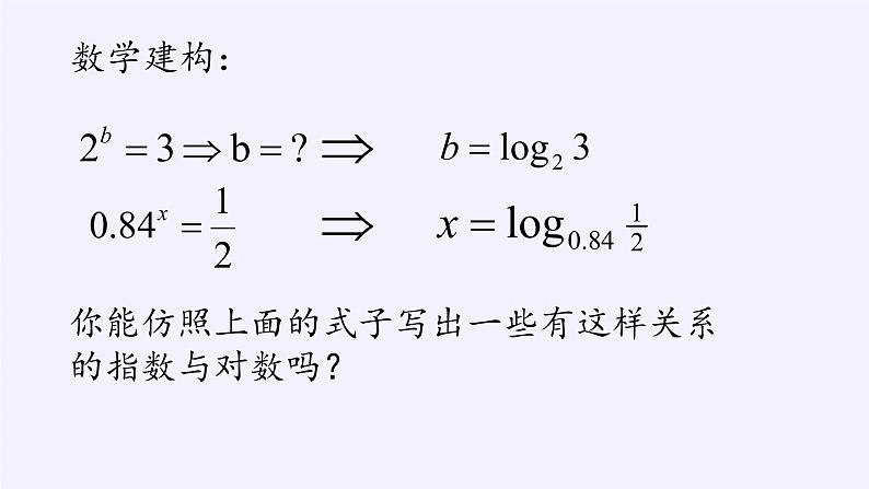 苏教版高中数学必修一 3.2.1 对数(1)（课件）第4页