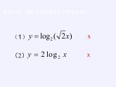 苏教版高中数学必修一 3.2.2 对数函数(1)（课件）