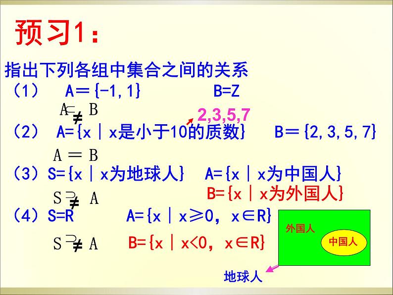 苏教版高中数学必修一1.2 子集、全集、补集_2（课件）05