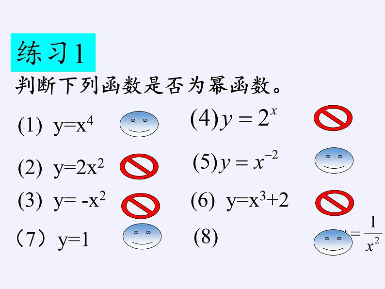 苏教版高中数学必修一 3.3 幂函数(2)（课件）06