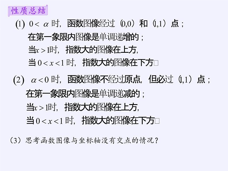 苏教版高中数学必修一 3.3 幂函数(5)（课件）06