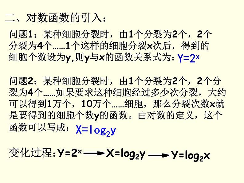苏教版高中数学必修一3.2.2 对数函数_1（课件）第3页