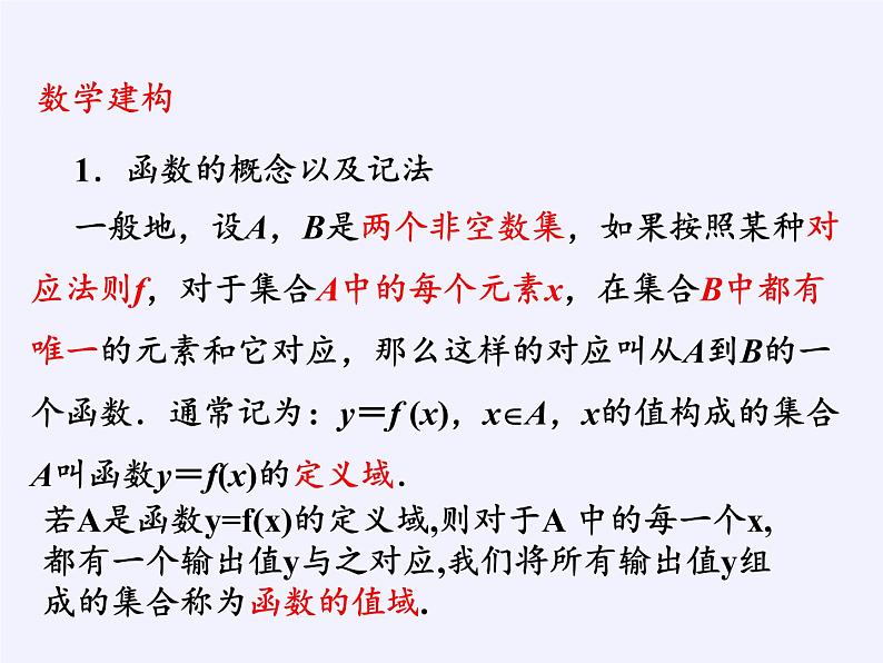 苏教版高中数学必修一 2.1.1 函数的概念和图象(3)（课件）06