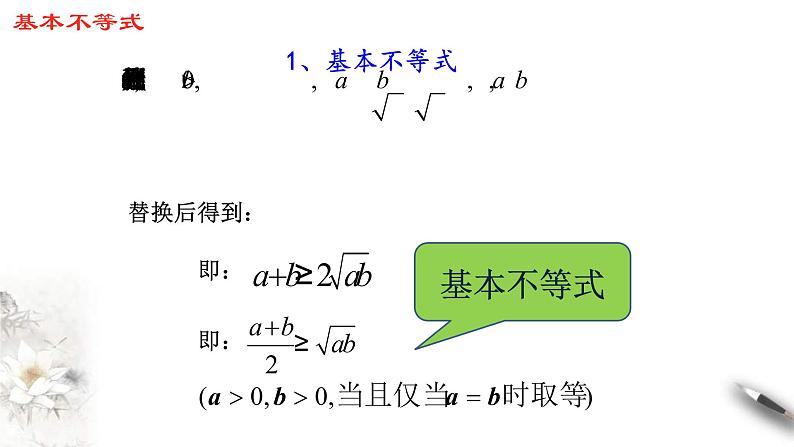 2021年高中数学必修第一册2.2《基本不等式》同步课件（含答案）07