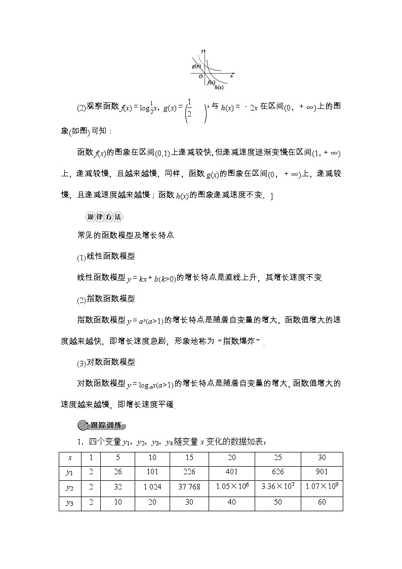 2021年人教版高中数学必修第一册随堂练习：第4章《4.4第3课时不同函数增长的差异》(含答案详解)03