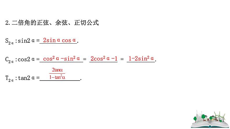 2021届高中数学一轮复习 第四章 三角函数解三角形 第三节 三角恒等变形 课件 （文数）（北师大版）第6页