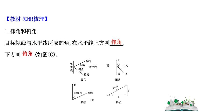2021届高中数学一轮复习 第四章 三角函数解三角形 第七节 正弦定理余弦定理的应用举例 课件 （文数）（北师大版）04