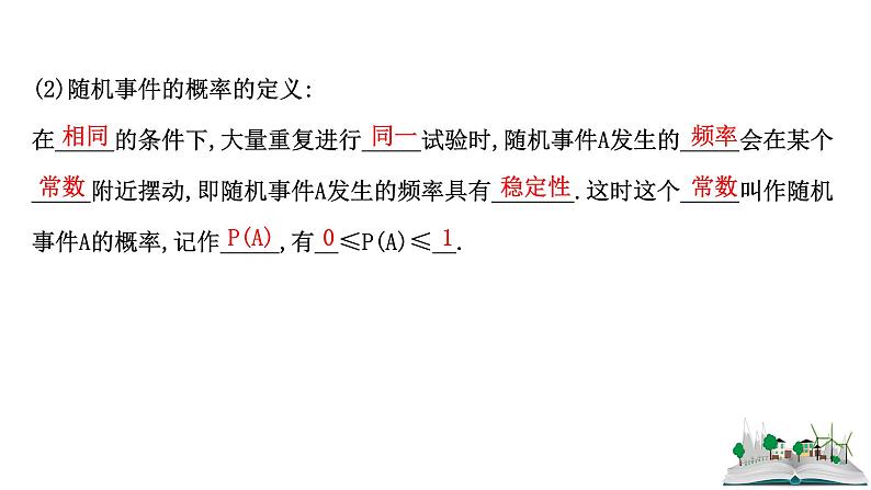 2021届高中数学一轮复习 第十二章 概率 第一节 随机事件的概率 课件 （文数）（北师大版）第6页