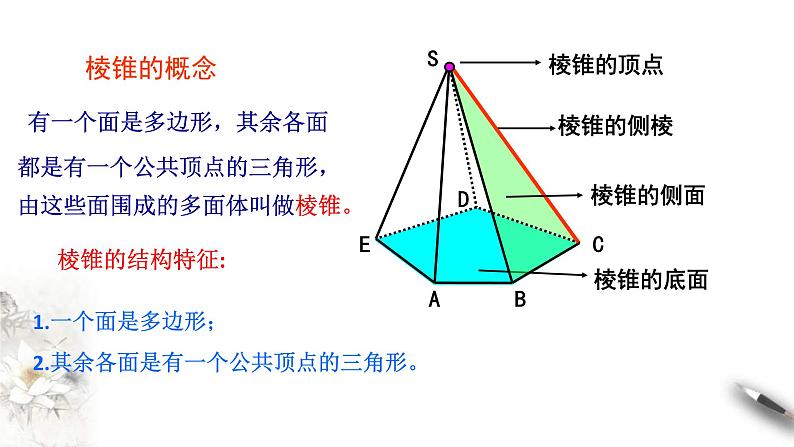 人教版高中数学必修第二册8.1《基本几何图形（第2课时）》课件(共27张) (含答案)03