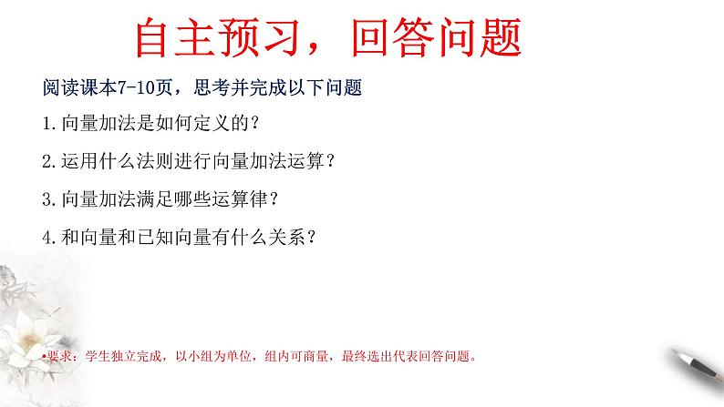 人教版高中数学必修第二册6.2.1《向量的加法运算》习题课件(共33张) (含答案)第4页