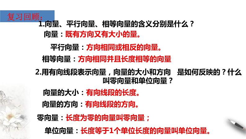 人教版高中数学必修第二册6.2.1《向量的加法运算》课件(共23张) (含答案)第2页