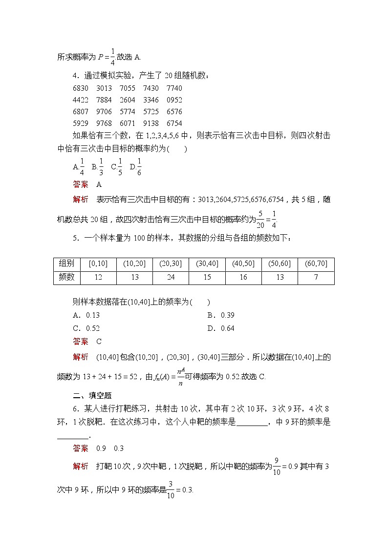 2021年人教版高中数学必修第二册第10章《10.3.1-10.3.2课后课时精练》(含解析)第2页