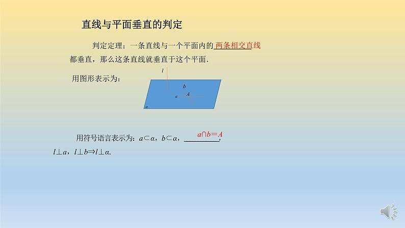 数学人教A版（2019）必修第二册 8.6直线与平面垂直的判定(1)（课件）02