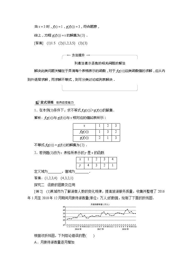 2022届高中数学新人教A版必修第一册 3.1.2函数的表示法1 学案03