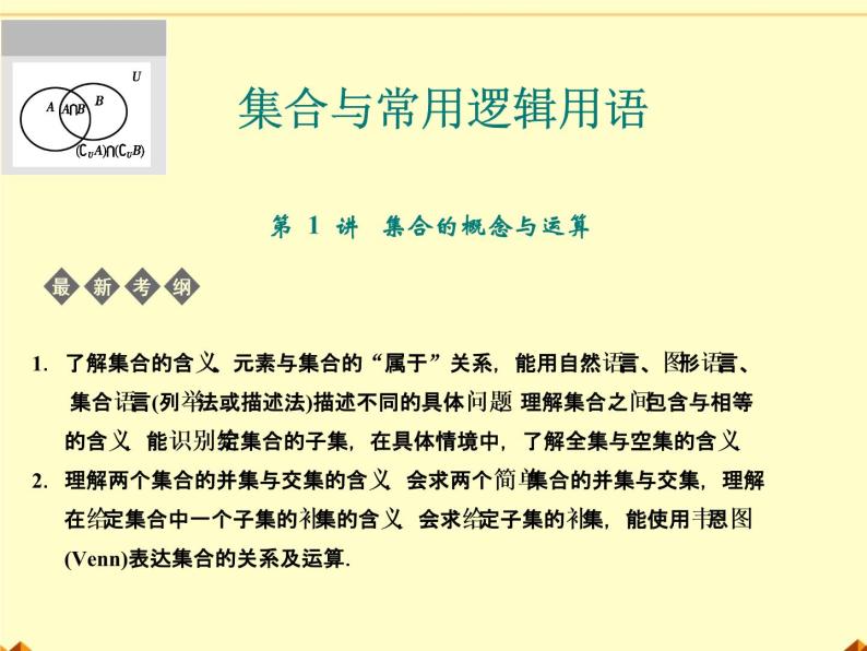 沪教版（上海）高一数学上册 1.3 集合的运算_2 课件01