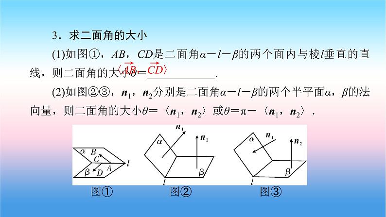 2022届新高考一轮复习苏教版 第8章 第7讲 立体几何中的向量方法(二) 课件（67张）第7页