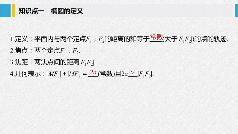 2021年人教版高中数学选择性必修第一册第3章习题课件：《3.1.1椭圆及其标准方程》(含答案)05
