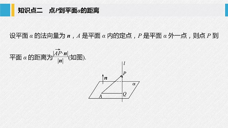 2021年人教版高中数学选择性必修第一册第1章习题课件：《1.4.2第1课时距离问题》(含答案)第6页