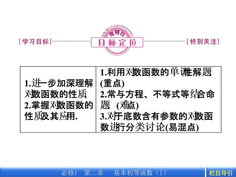 数学新课标人教A版必修1教学课件：2.2.2.2 第2课时 对数函数及其性质的应用课件03