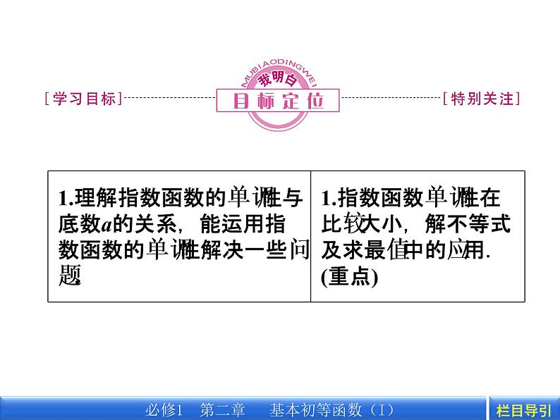 数学新课标人教A版必修1教学课件：2.1.2.2 第2课时　指数函数及其性质的应用课件第3页
