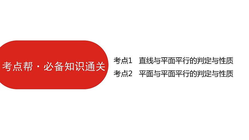 2022版高三全国统考数学（文）大一轮备考课件：第8章第3讲 直线、平面平行的判定及性质第6页