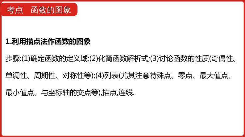 2022版高三全国统考数学（文）大一轮备考课件：第2章第6讲 函数的图象07