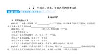 2022高考数学一轮总复习课件：7.2 空间点、直线、平面之间的位置关系