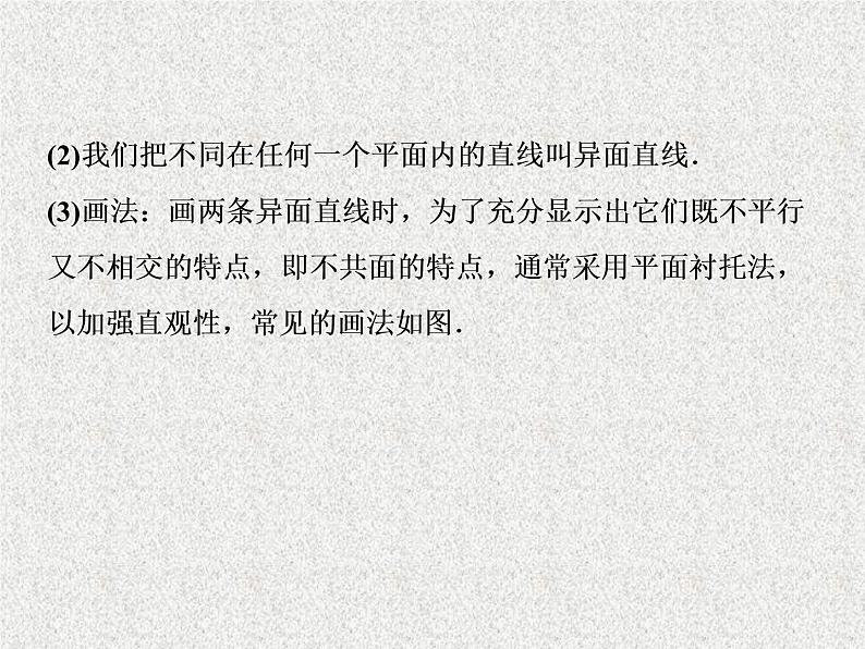 高中数学人教B版必修二1.2.1平面的基本性质与推论课件（40张）第7页