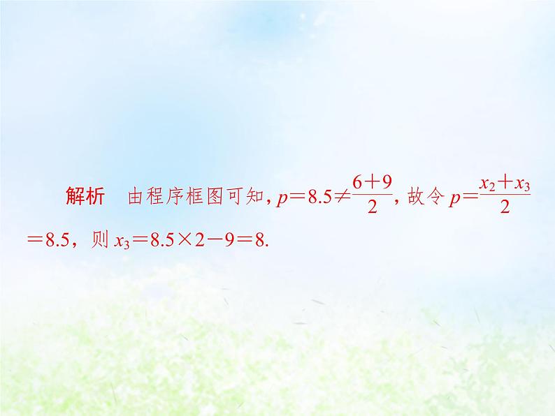 高中数学人教B版必修三条件结构课件（19张）05