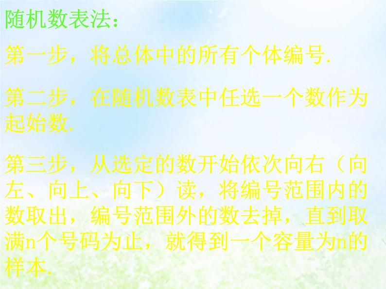 高中数学人教B版必修三系统抽样课件（18张）第2页