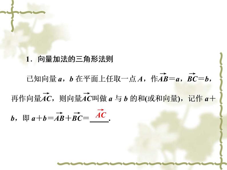 高中数学人教B版必修4 2.1.2 向量的加法 课件（35张）05