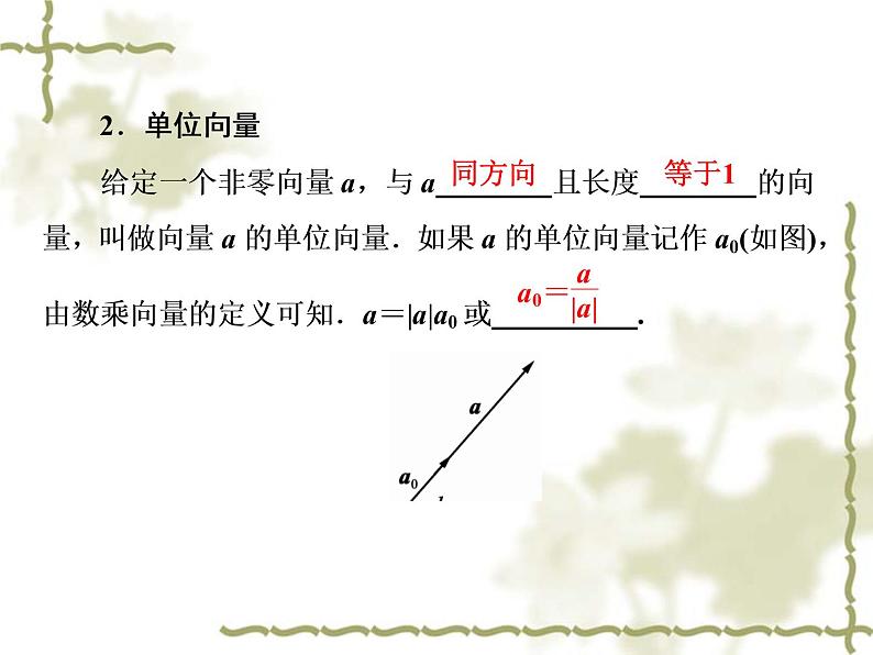 高中数学人教B版必修4 2.1.5 向量共线的条件与轴上向量坐标运算 课件（42张）06