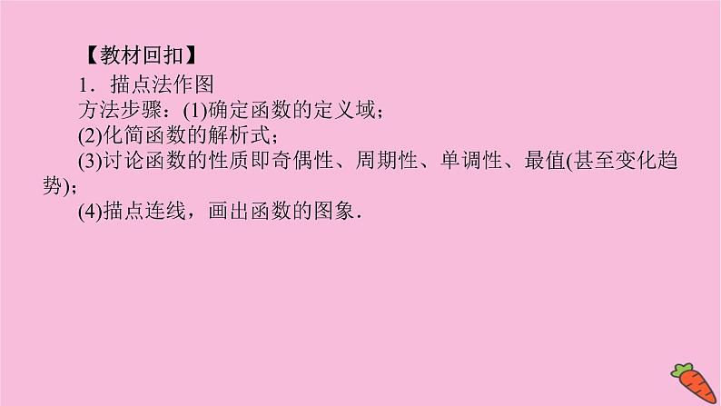 新教材2022届高考数学人教版一轮复习课件：3.7 函数的图象第4页