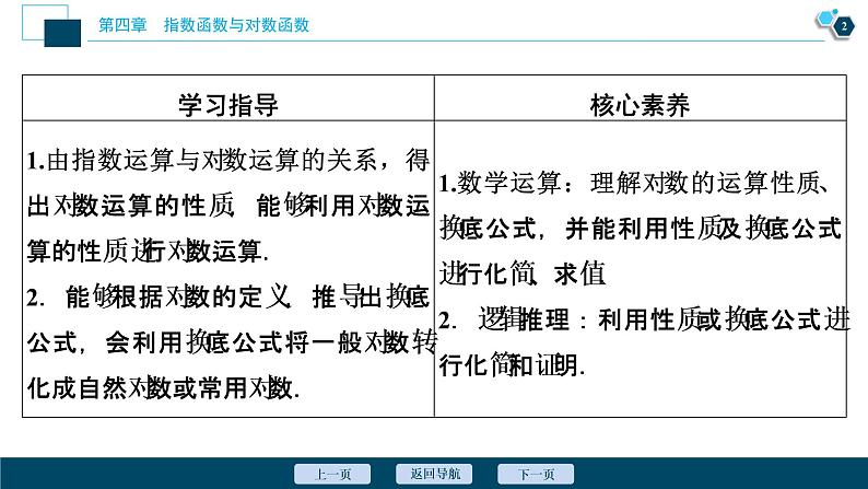 4.3.2　对数的运算课件-2021-2022学年人教A版（2019）高一数学（必修一）03