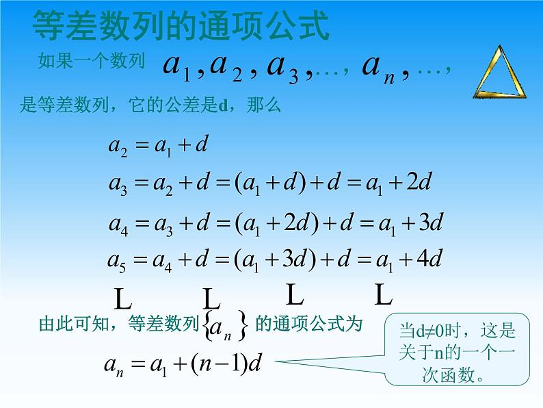 沪教版（上海）高二数学上册 7.2 等差数列_2 课件06