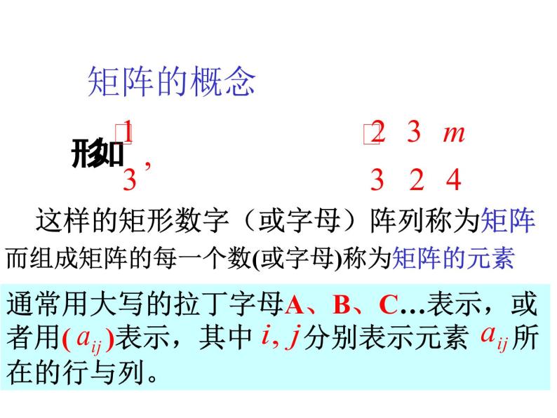 沪教版（上海）高二数学上册 9.1 矩阵的概念_(1) 课件07