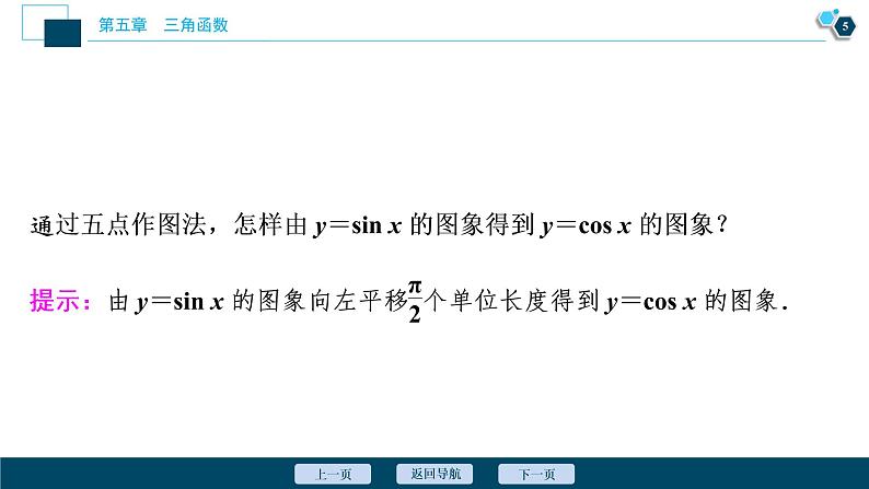 5.4.1　正弦函数、余弦函数的图象课件-2021-2022学年人教A版（2019）高一数学（必修一）06
