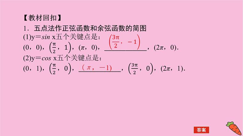 新教材2022届高考数学人教版一轮复习课件：5.3 三角函数的图象与性质第3页