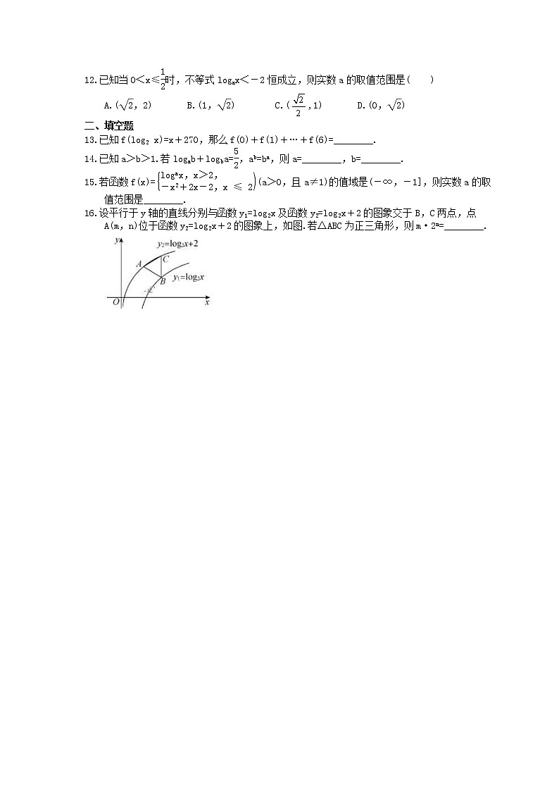 2022年高考数学一轮复习考点练习08《对数与对数函数》(含答案详解)第2页