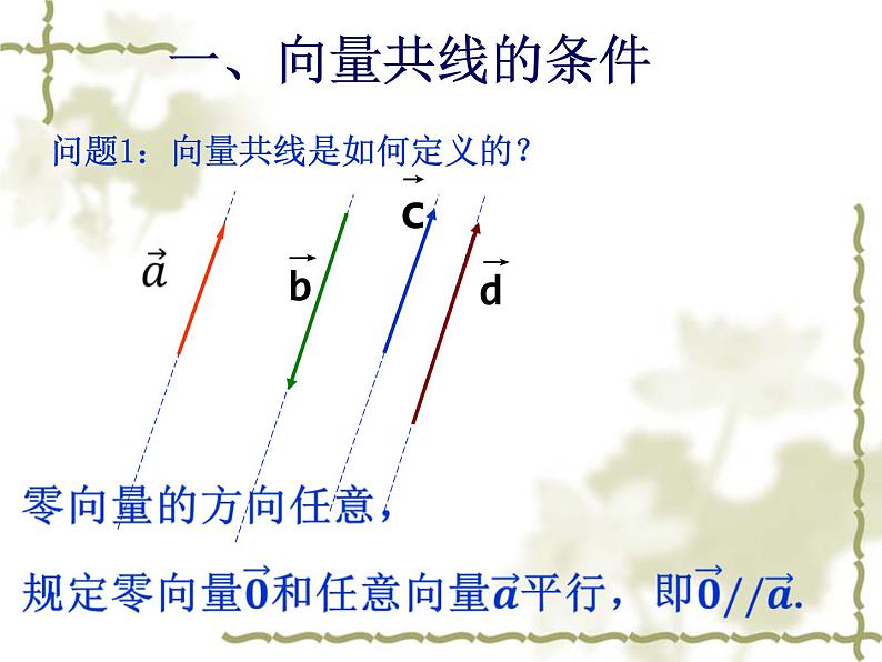 高中数学人教B版必修四 2.1.5 向量共线的条件与轴上向量坐标运算 课件（28张）第7页