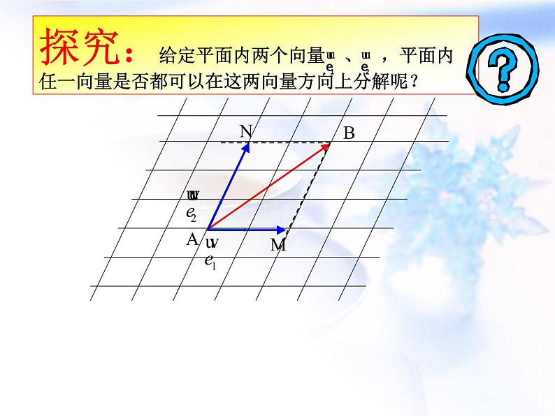 高中数学人教B版必修四 2.2.1 平面向量基本定理 课件（14张）03