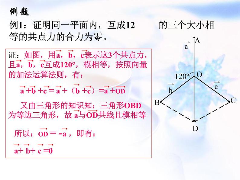 高中数学人教B版必修四 2.4.2 向量在物理中的应用 课件（12 张）04