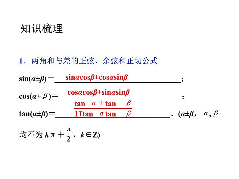 高中数学人教B版必修四 3.1.2 两角和与差的正弦 课件（24张）第2页