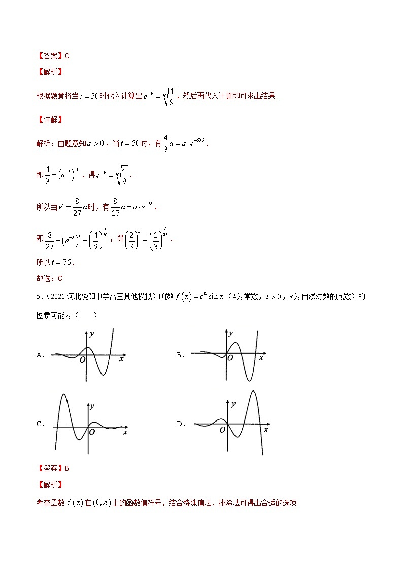 专题2.10《函数》单元测试卷  2022年高考数学一轮复习讲练测（新高考·浙江）03