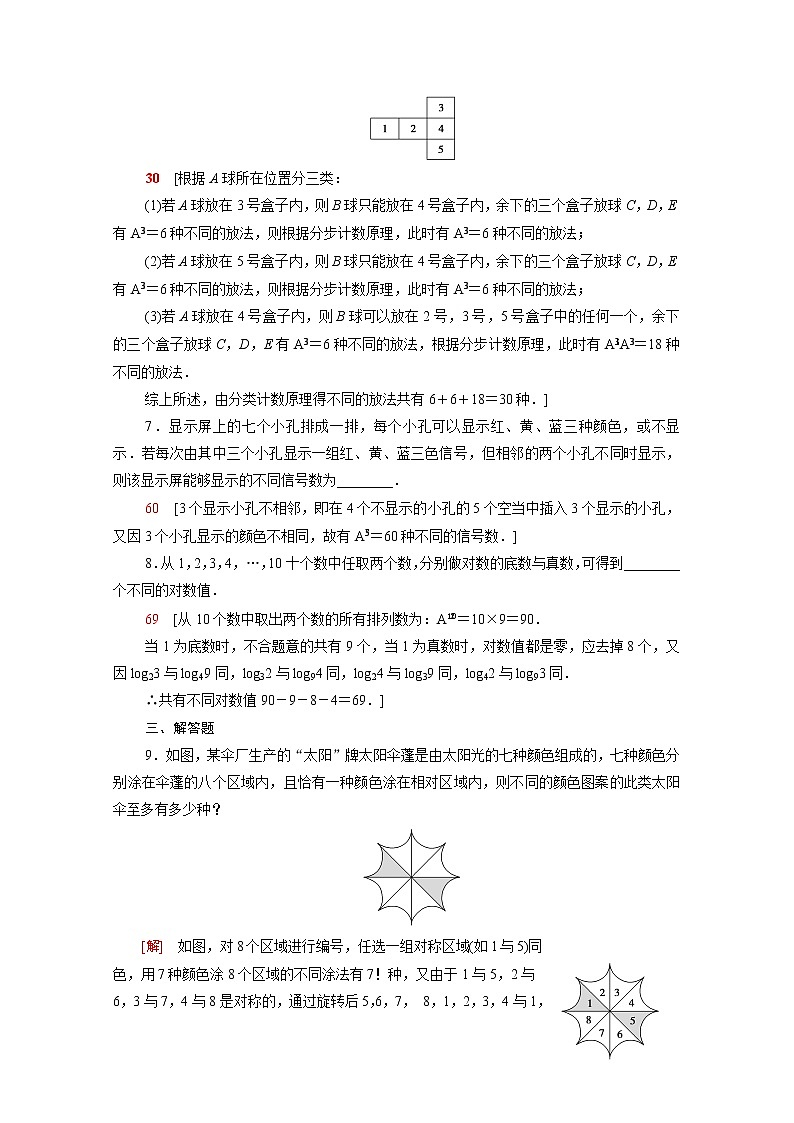 高中数学第五章计数原理5.2习题课排列的应用课后素养训练含解析北师大版选择性必修第一册02