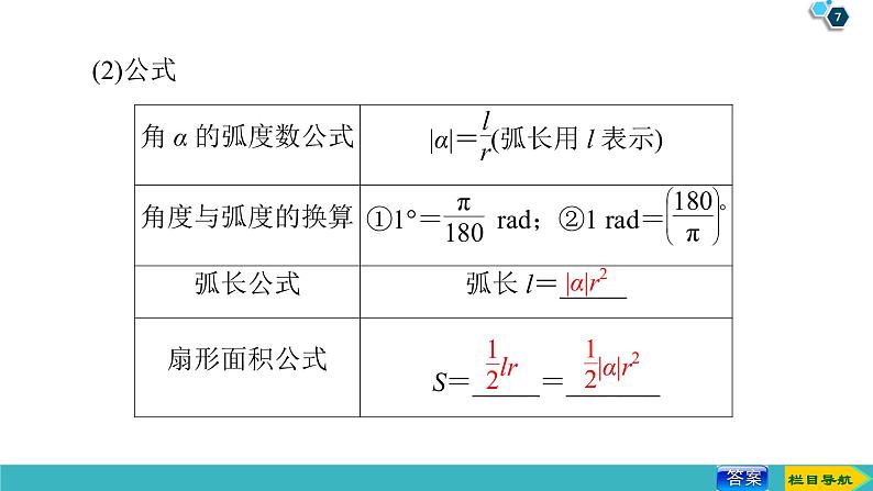 2022版高考数学一轮复习PPT课件：任意角、弧度制及任意角的三角函数07
