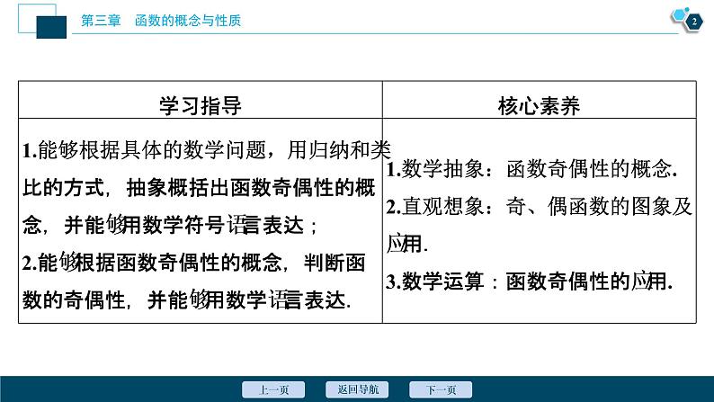 3.2.2　第1课时　函数奇偶性的概念课件-2021-2022学年人教A版（2019）高一数学（必修一）03