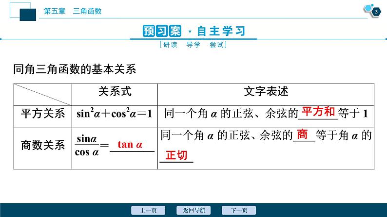 5.2.2　同角三角函数的基本关系课件-2021-2022学年人教A版（2019）高一数学（必修一）04