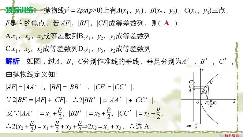 高中数学人教B版选修1-1 第2章 圆锥曲线与方程章末复习提升  课件（27张）08
