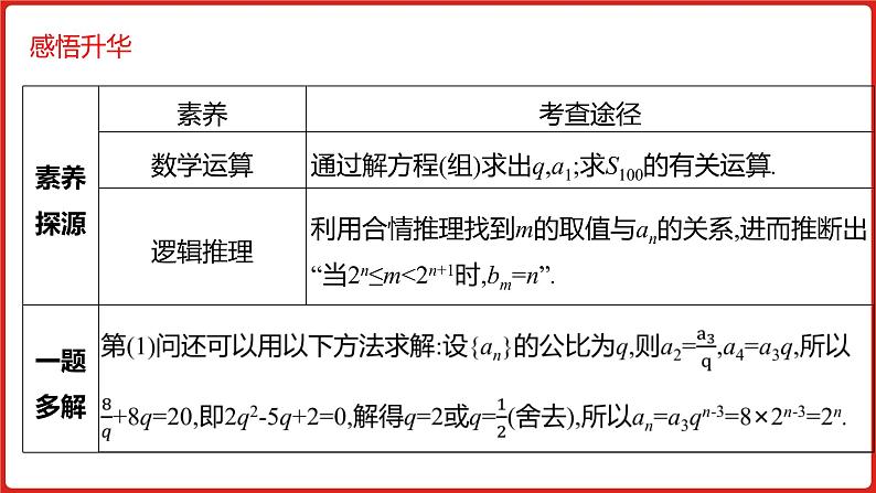 2022高三数学（理科）（全国版）一轮复习课件：解题思维5 高考中数列解答题的提分策略06